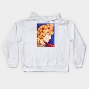 Dionysus and Stars Kids Hoodie